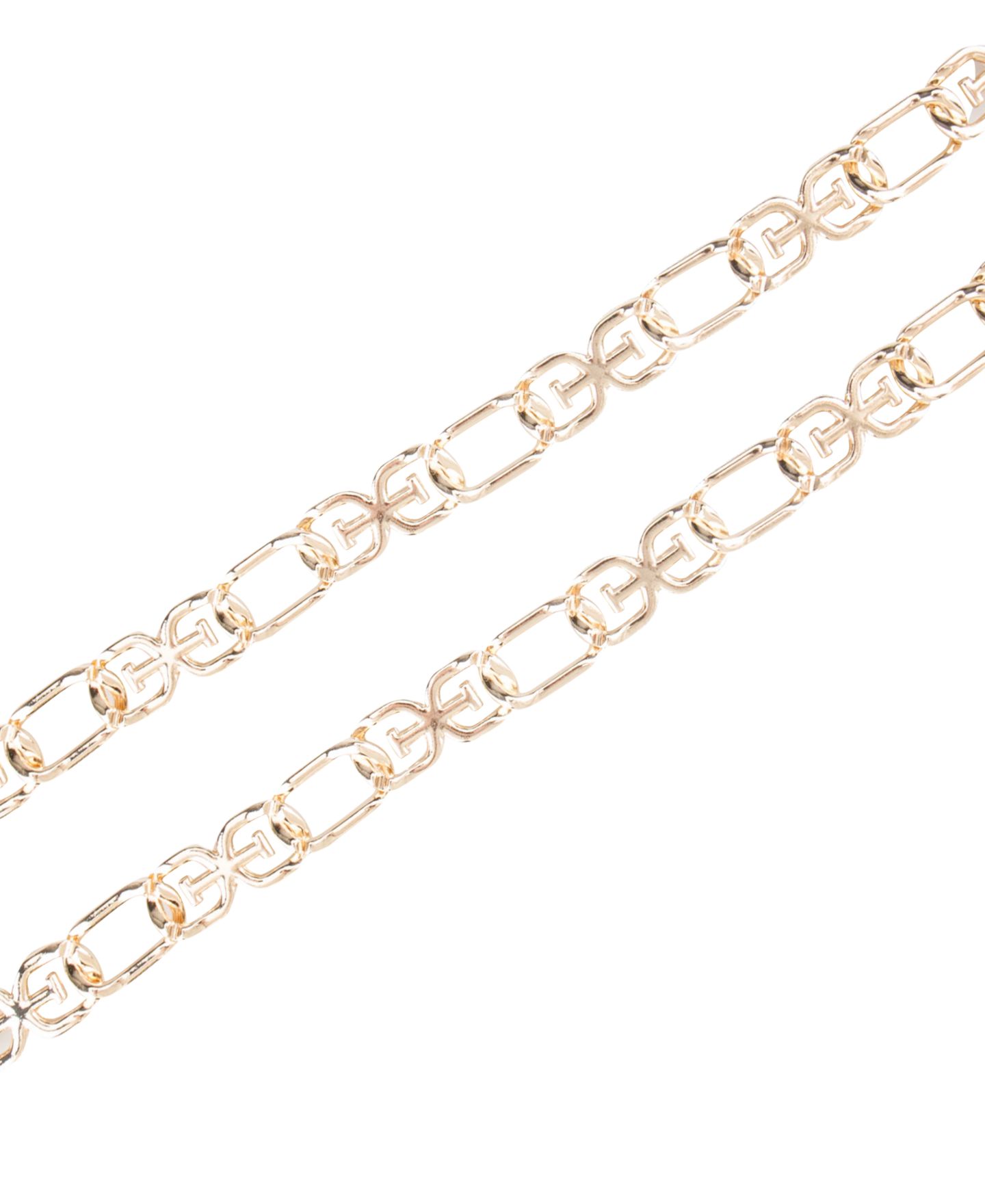 Женский ремень Sam Edelman Double-E Logo Chain Dress Belt, цвет: Золотой — фото 3