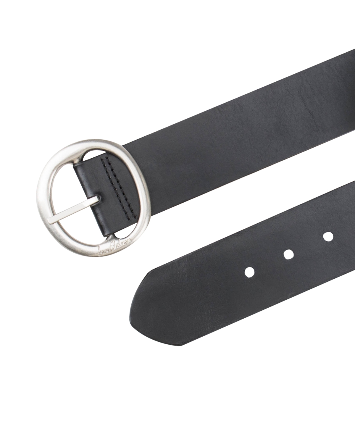 Sam Edelman Women's Two-in-One Reversible Center Bar Buckle Belt - Saddle Tan