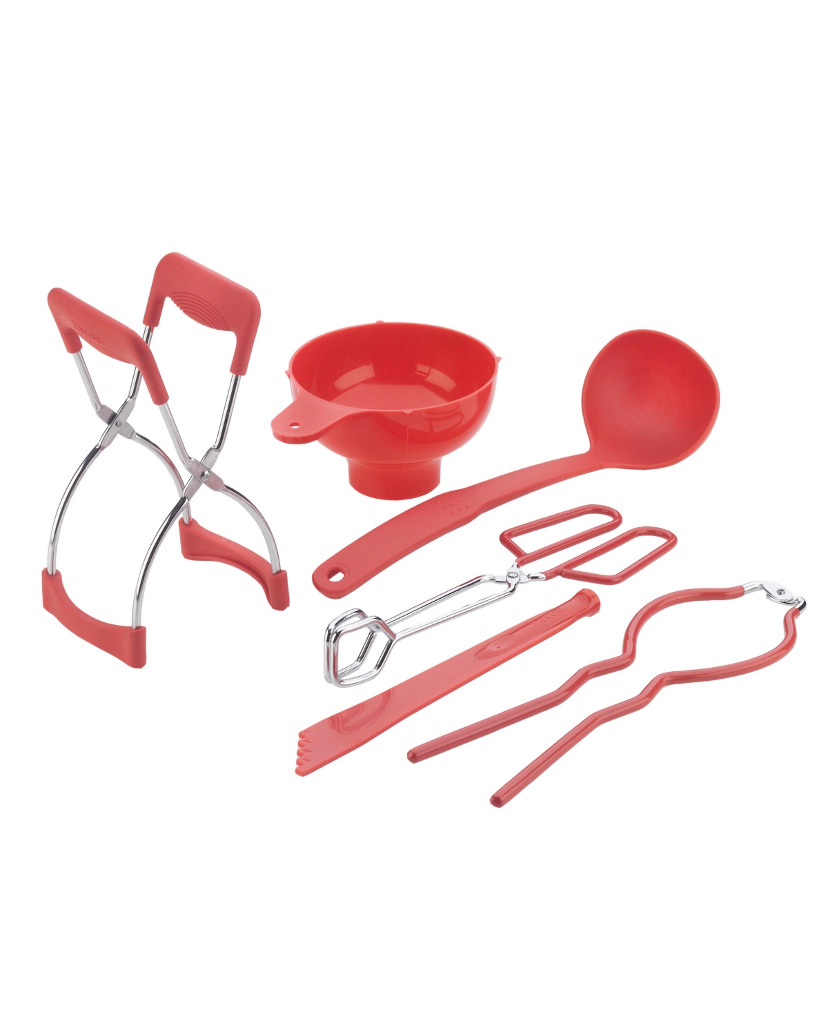 Zavor Nylon 6-piece Home Canning Kit In Red