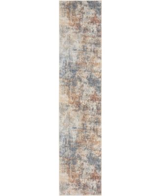 Astra Machine Washable ASW07 2'2" x 10' Runner Area Rug