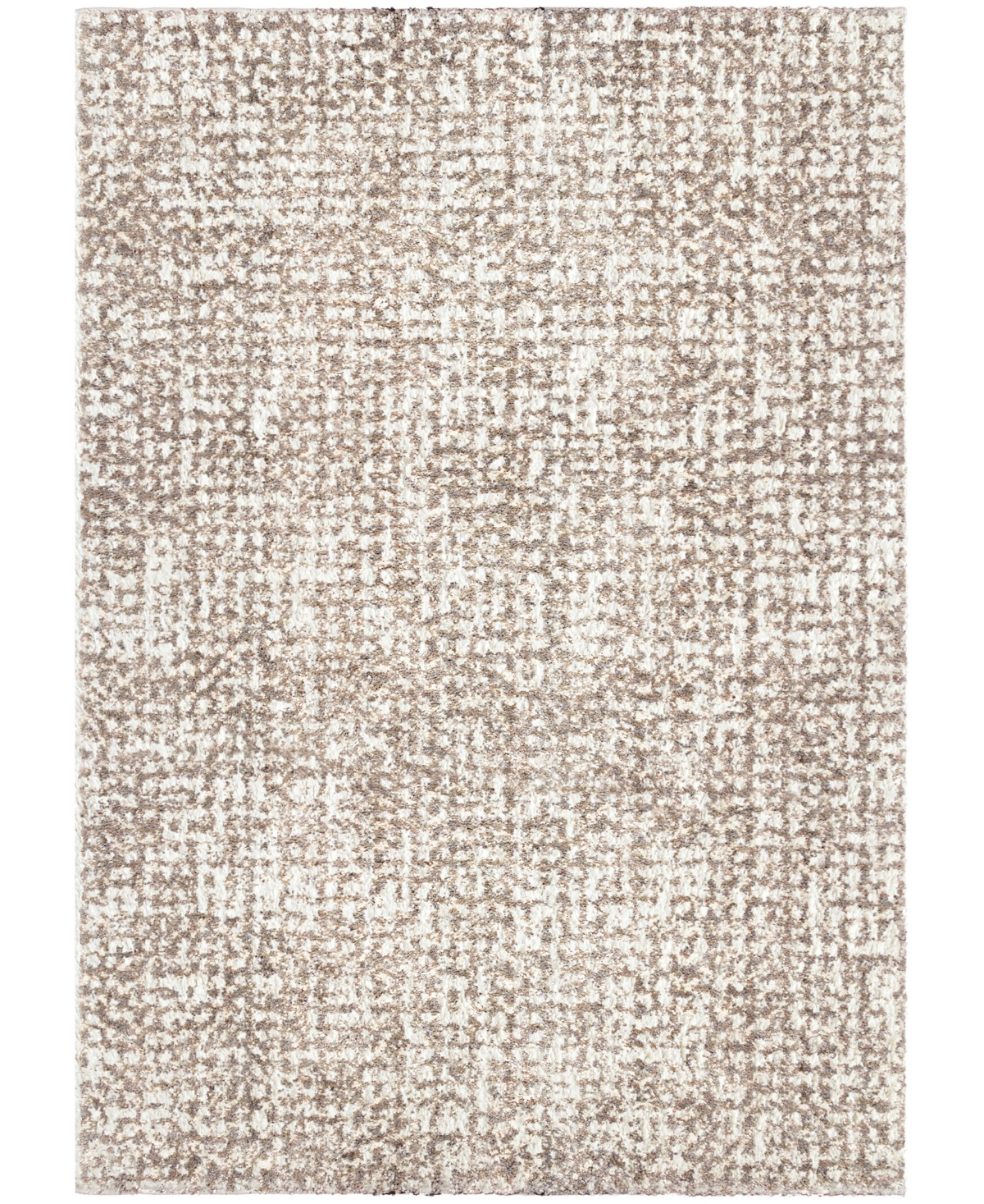 Palmetto Living Orian Cotton Tail Ditto 6'7" X 9'6" Area Rug In White