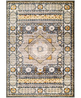 Palmetto Living Imperial Lagos Distressed Area Rug In Gray