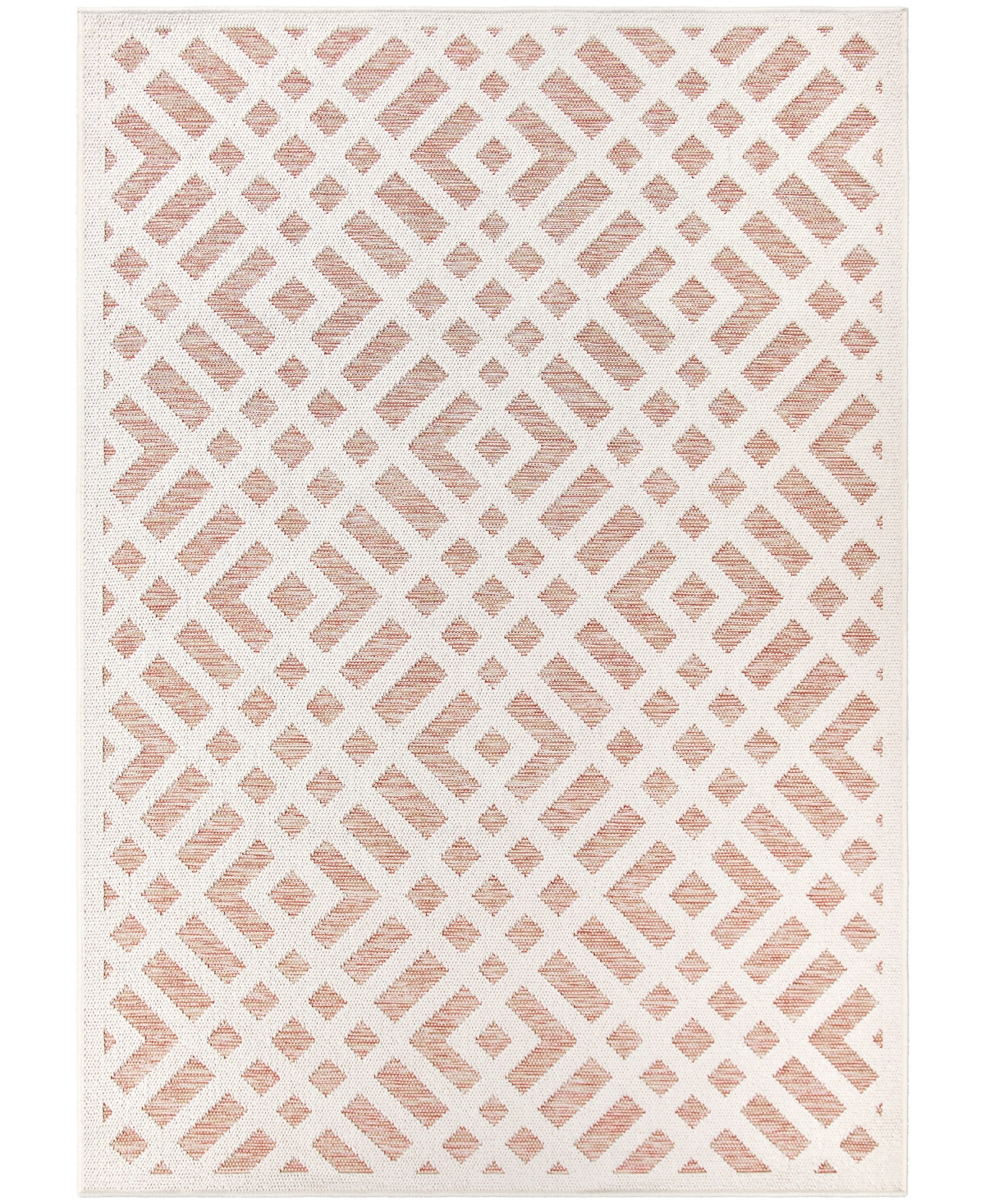 Palmetto Living Knitweave Indoor Outdoor Sadler Area Rug In Orange