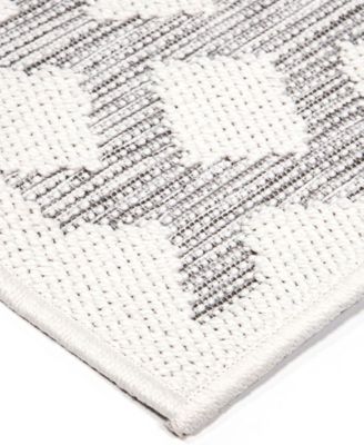 Orian Rugs Closeout Knitweave Indoor Outdoor oz 79 X 1010 Area Rug In Gray