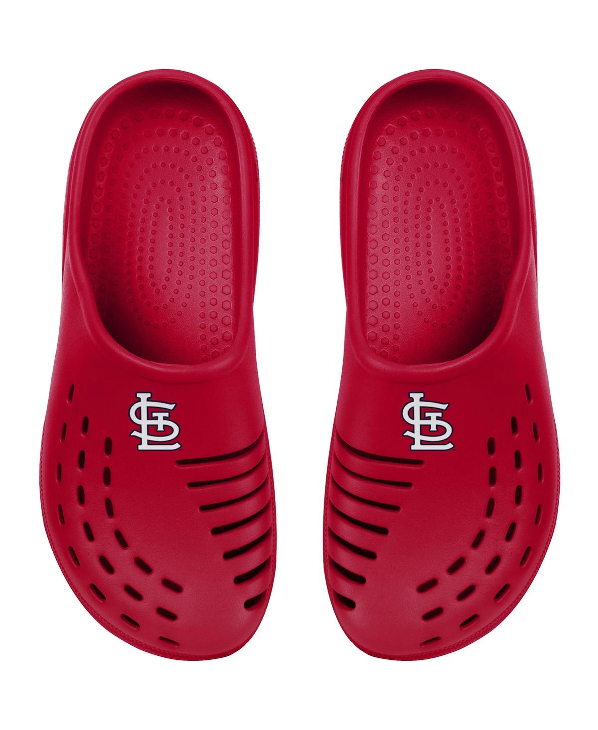 Foco Kids' Youth Boys And Girls  Red St. Louis Cardinals Sunny Day Clogs