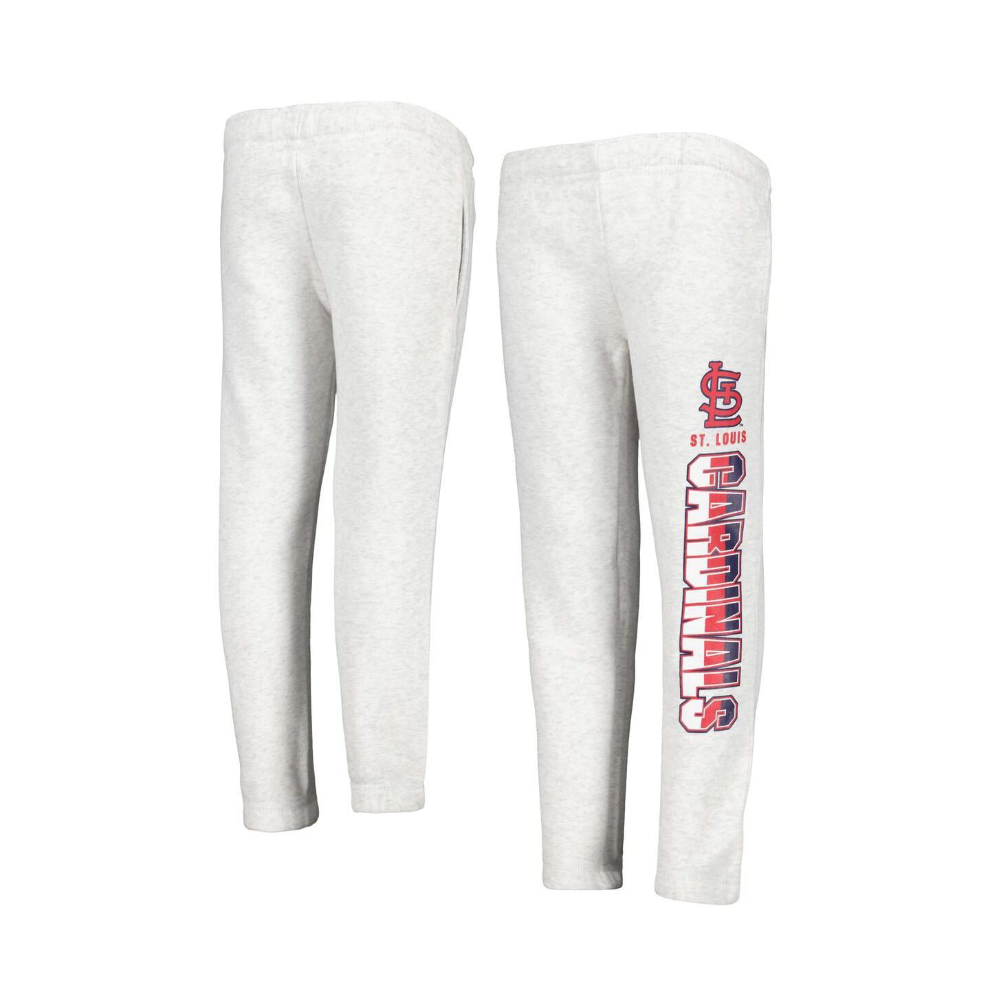 Детские брюки Outerstuff Ash St. Louis Cardinals Game Time Fleece — фото 1
