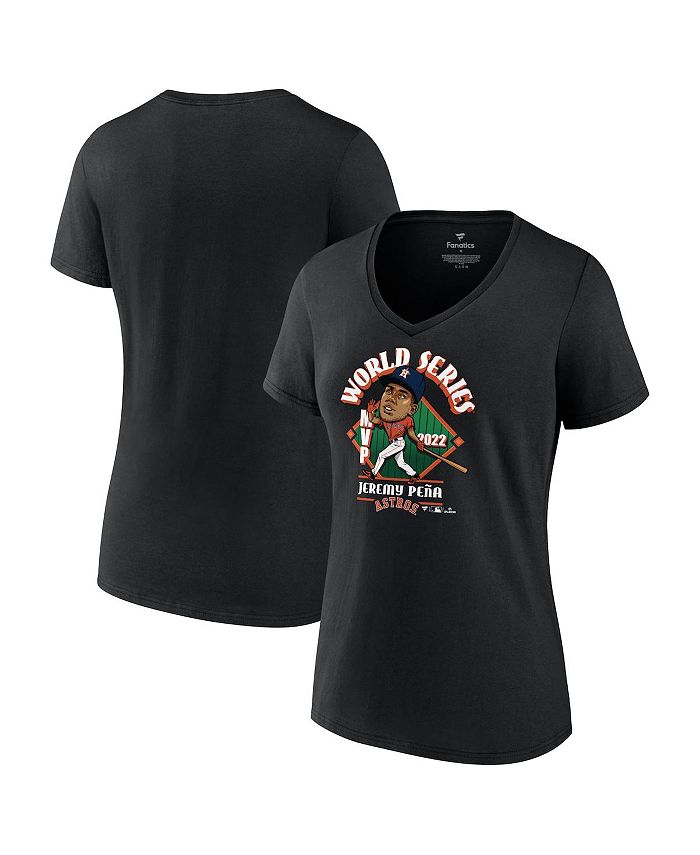 Fanatics Women's Branded Jeremy Peña Black Houston Astros 2022 World Series  Champions MVP Plus Size Name and Number T-shirt - Macy's