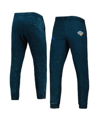 Men's and Women's Blue New York Knicks Acid Tonal Jogger Pants