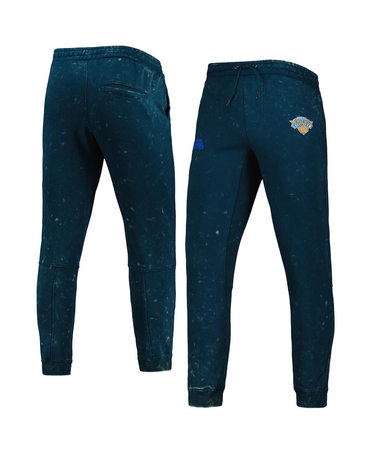 Shop The Wild Collective Men's And Women's  Blue New York Knicks Acid Tonal Jogger Pants