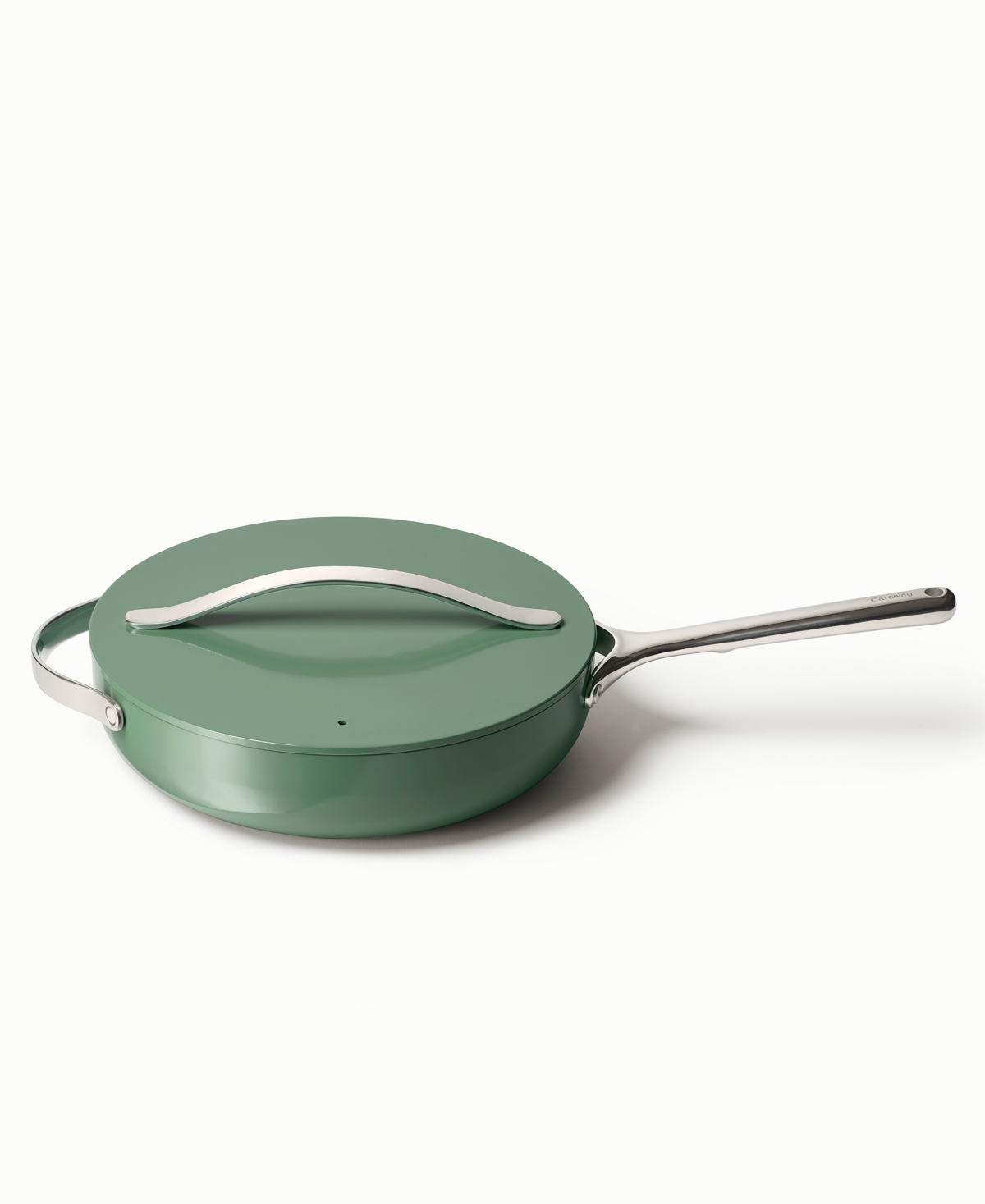 Caraway Non-stick Ceramic 4.5 Qt Saute Pan In Sage