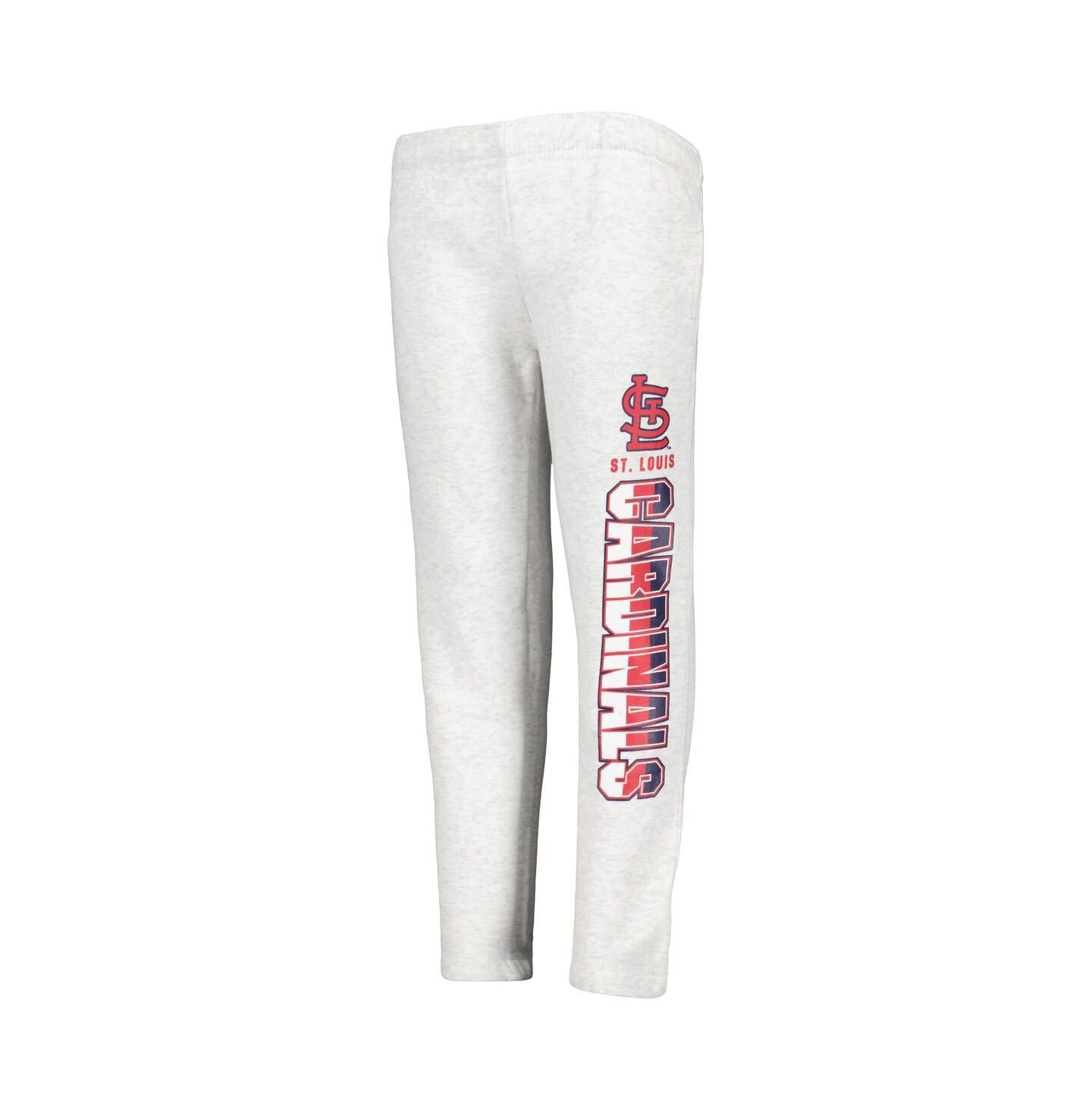 Детские брюки Outerstuff Ash St. Louis Cardinals Game Time Fleece — фото 3