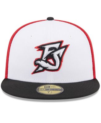 Men's White Richmond Flying Squirrels Authentic Collection Alternate Logo 59FIFTY Fitted Hat