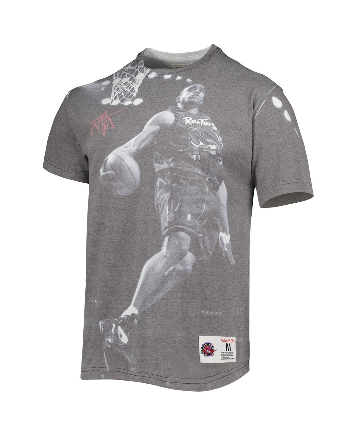 Men's Mitchell & Ness Vince CarterToronto Raptors Above The Rim T-shirt - Heather Gray