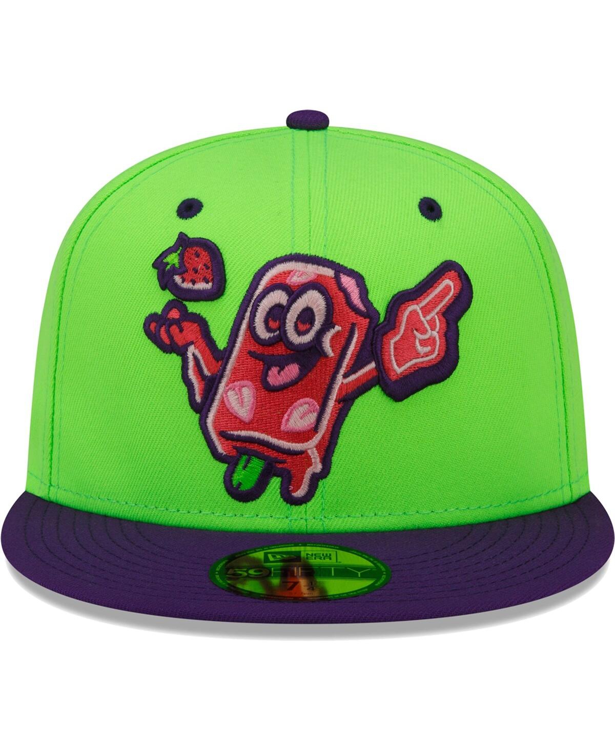 Men's New EraBeloit Sky Carp Copa De La Diversion 59FIFTY Fitted Hat - Green