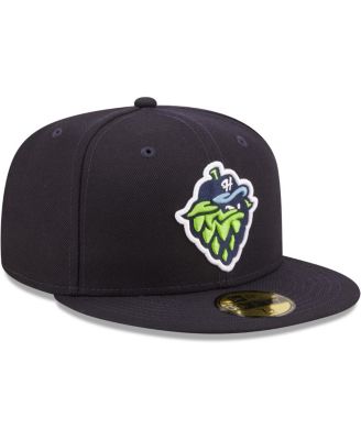 Men's Navy Hillsboro Hops Authentic Collection 59FIFTY Fitted Hat