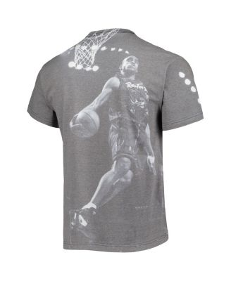 Men's Vince Carter Heather Gray Toronto Raptors Above The Rim T-shirt