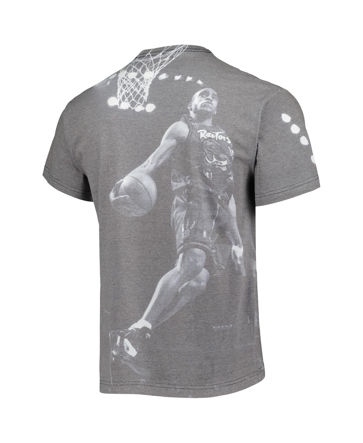 Men's Mitchell & Ness Vince CarterToronto Raptors Above The Rim T-shirt - Heather Gray