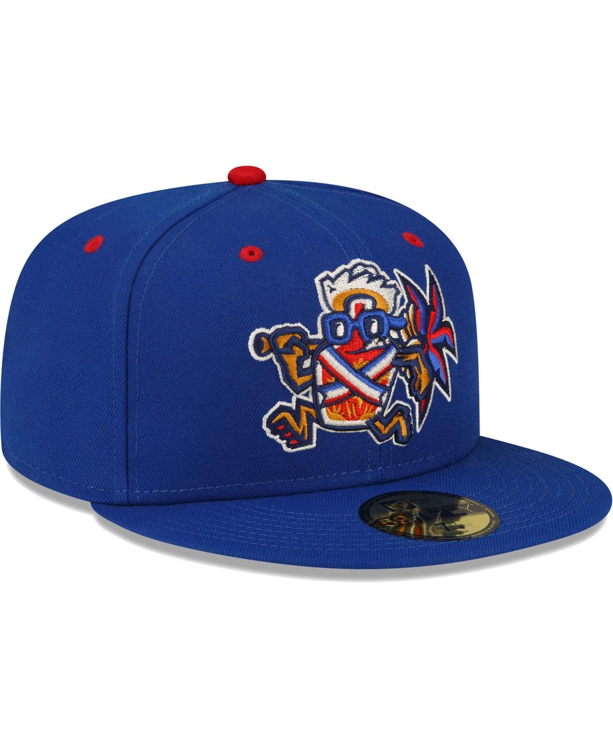 Men's New EraLehigh Valley IronPigs Copa De La Diversion 59FIFTY Fitted Hat - Blue
