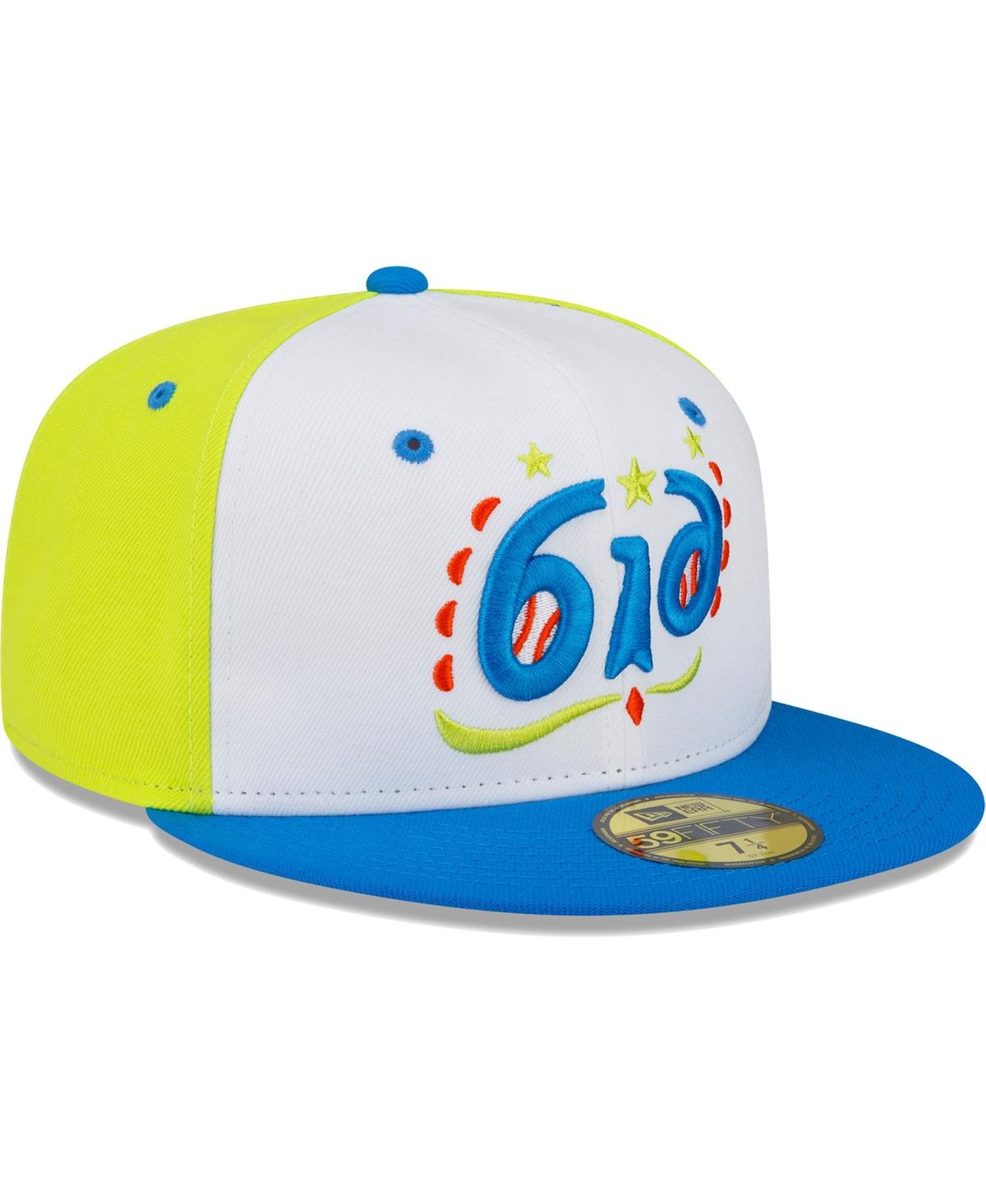 Men's New EraWest Michigan Whitecaps Copa De La Diversion 59FIFTY Fitted Hat - White