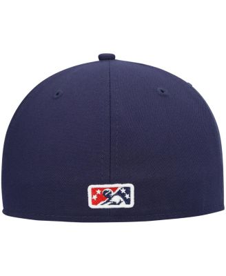 Men's Navy Cedar Rapids Kernels Authentic Collection Team Alternate 59FIFTY Fitted Hat