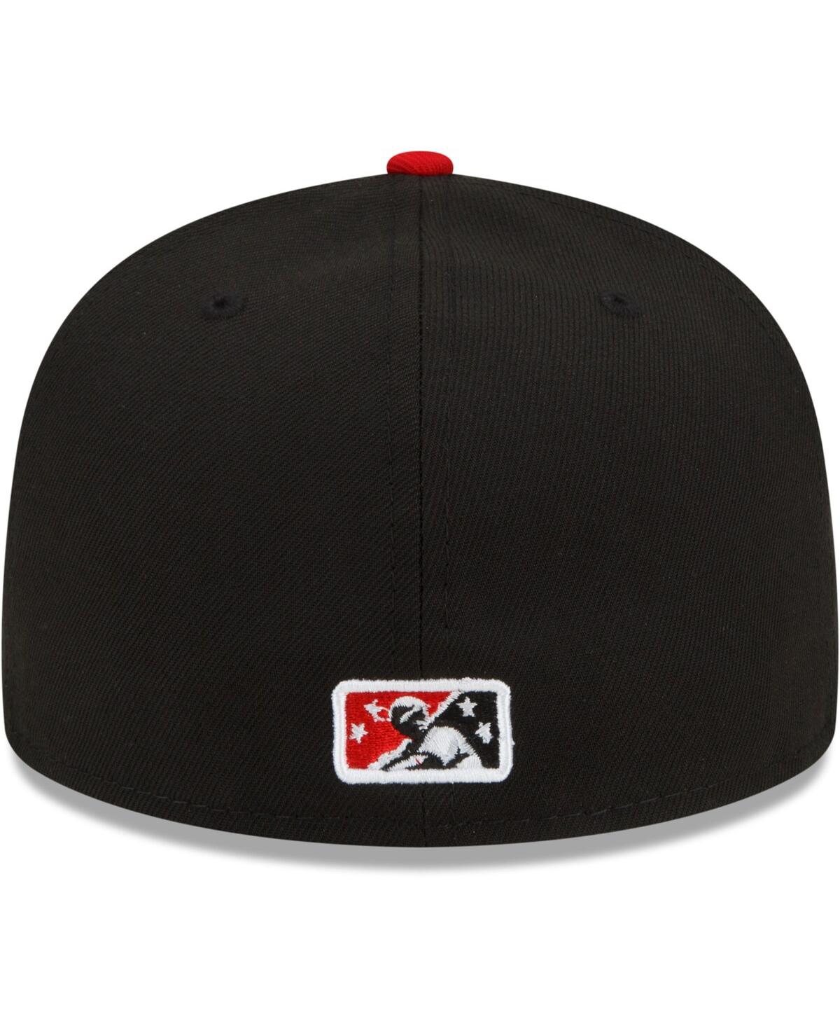 New Era Rochester Red Wings Call Up 2.0 59fifty-fitted Cap In Black