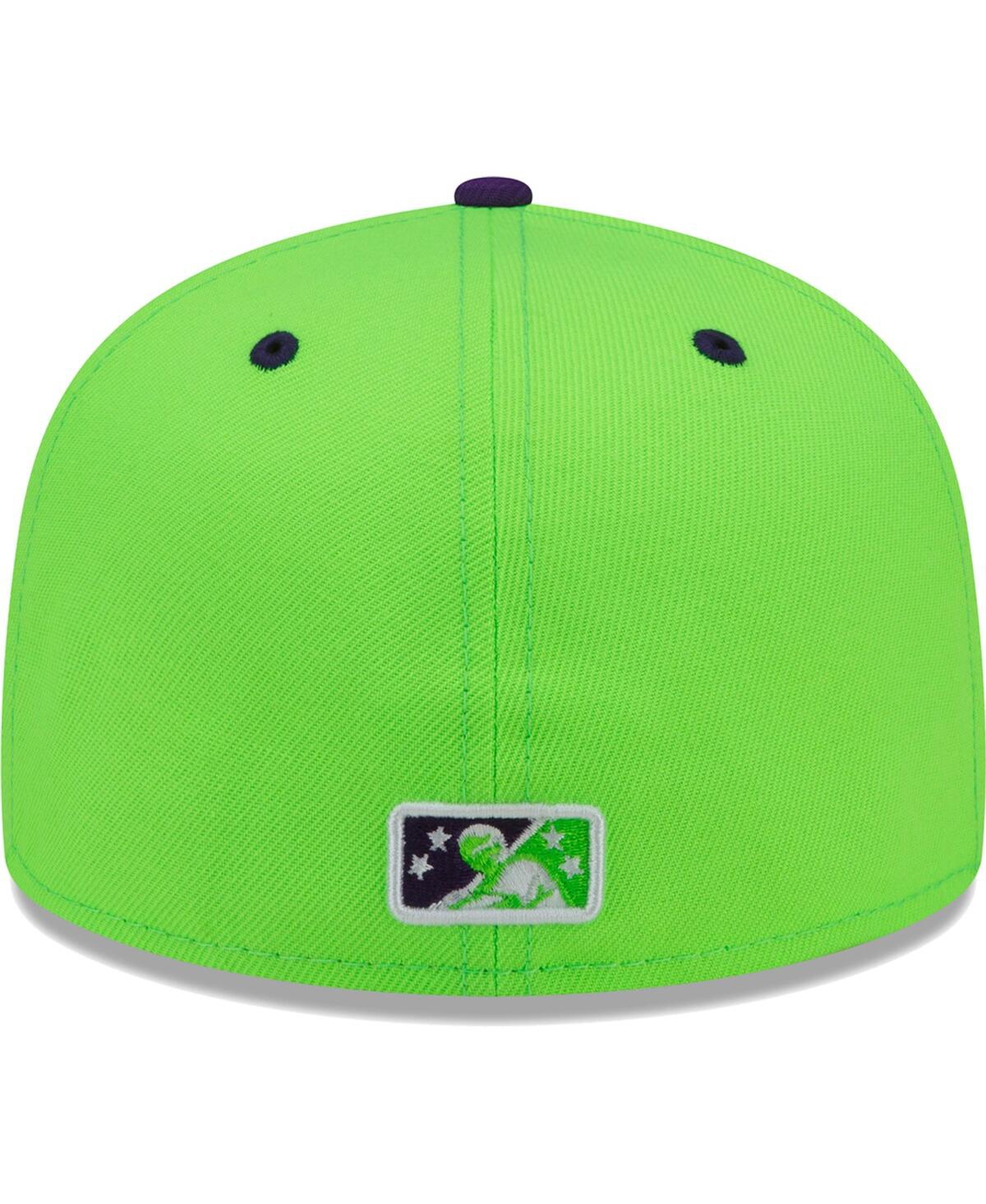 Men's New EraBeloit Sky Carp Copa De La Diversion 59FIFTY Fitted Hat - Green