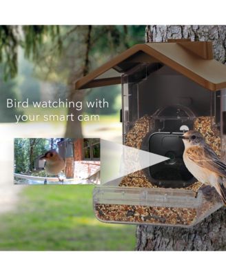 Bird Feeder Camera Case Compatible with Blink, Wyze, and Ring Cam - Bird Feeder for Bird Watching with Your Security Cam - (Camera NOT Included)