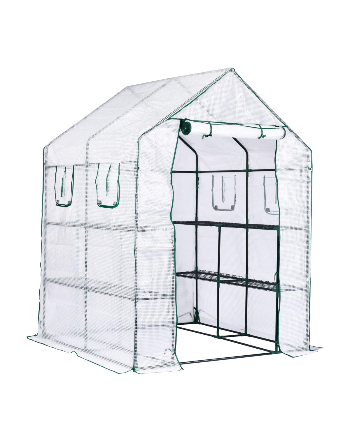 Personal Plastic Indoor Outdoor Standing Greenhouse For Seed Starting and Propagation, Frost Protection Clear, Large, 77 Inches x 56 I