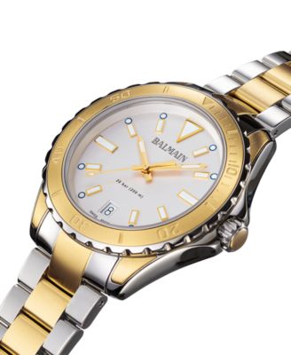 Women's Swiss Ophrys Two-Tone Stainless Steel Bracelet Watch 39mm