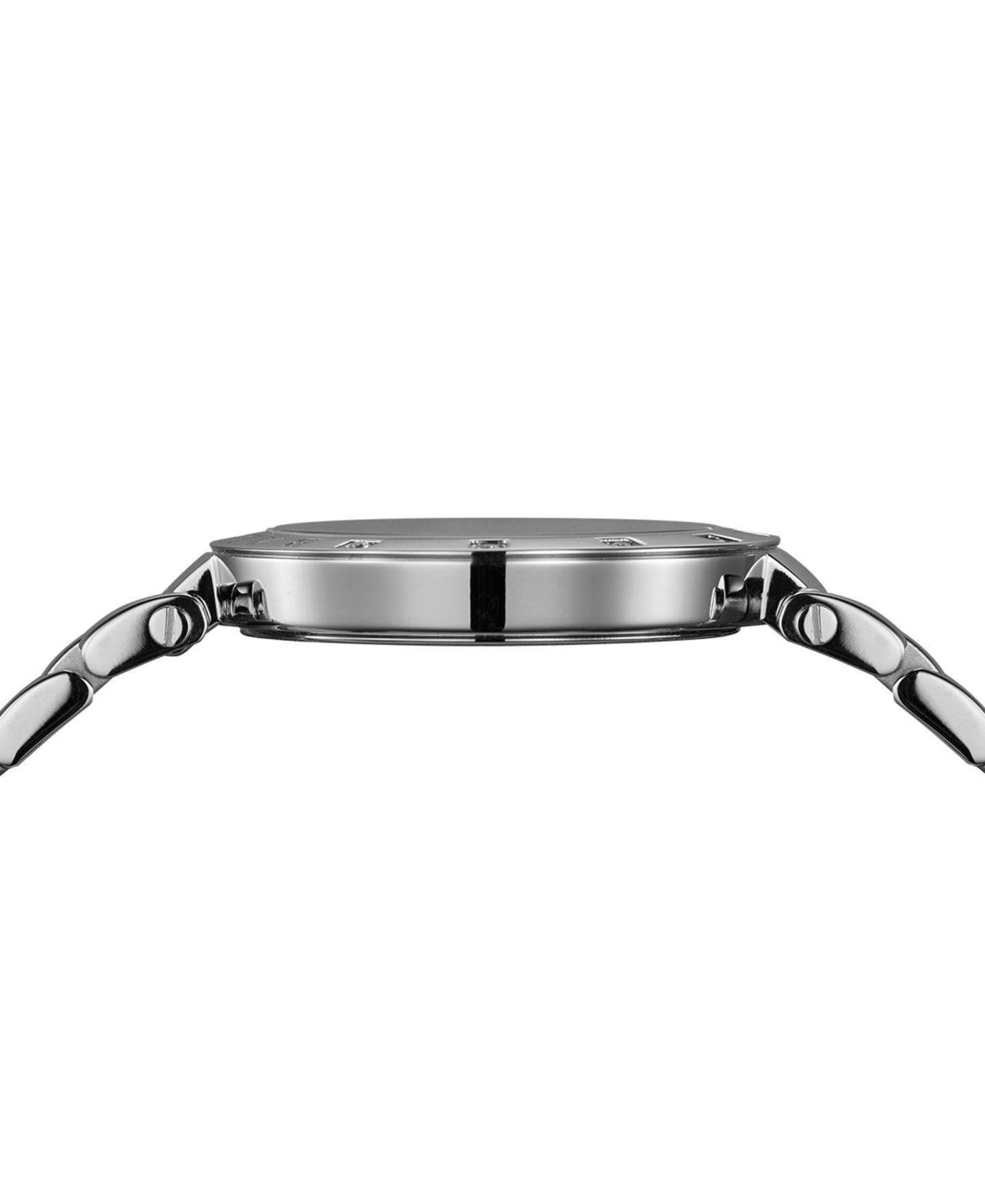 Женские часы Balmain Swiss Balmainia Bijou Diamond (1/10 ct. t.w.) Stainless Steel Bracelet Watch 33mm — фото 4