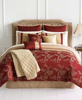 CLOSEOUT! Emerson 10 Piece Queen Comforter Set - Bed in a Bag - Bed & Bath - Macy&#39;s