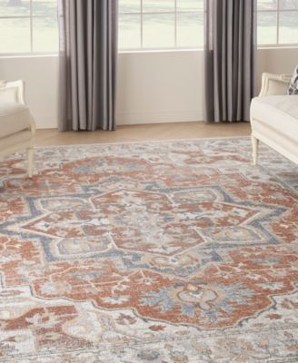 Astra Machine Washable ASW12 7'10" x 10' Area Rug