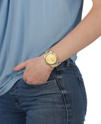 Salvatore Women's Swiss Classic Two-Tone Stainless Steel Bracelet Watch 36mm