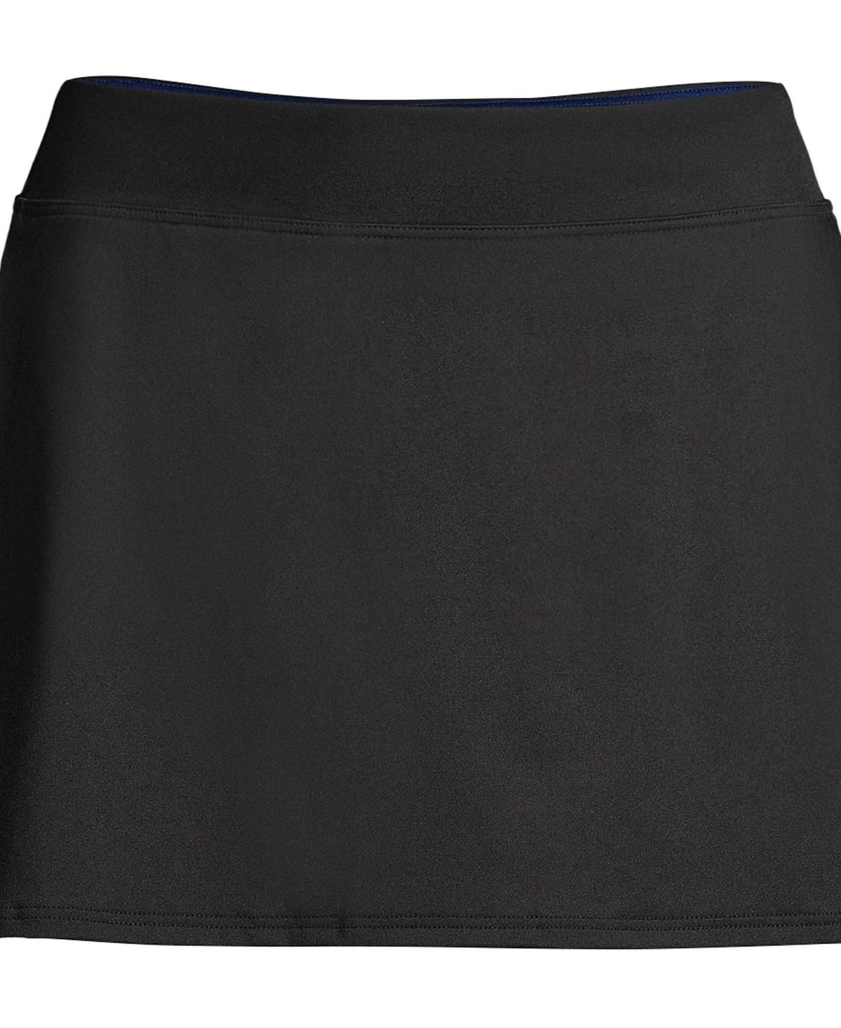 Lands' End Women's Long Chlorine Resistant Tummy Control Swim Skirt Swim Bottoms