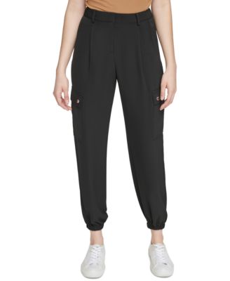 Calvin Klein - Women's Mid-Rise Cargo Jogger Pants