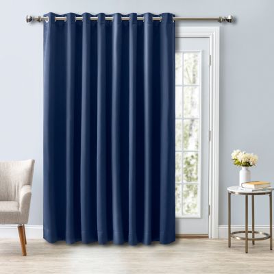 Ultimate Blackout Grommet Patio Curtain Panel 112"W x 84"L