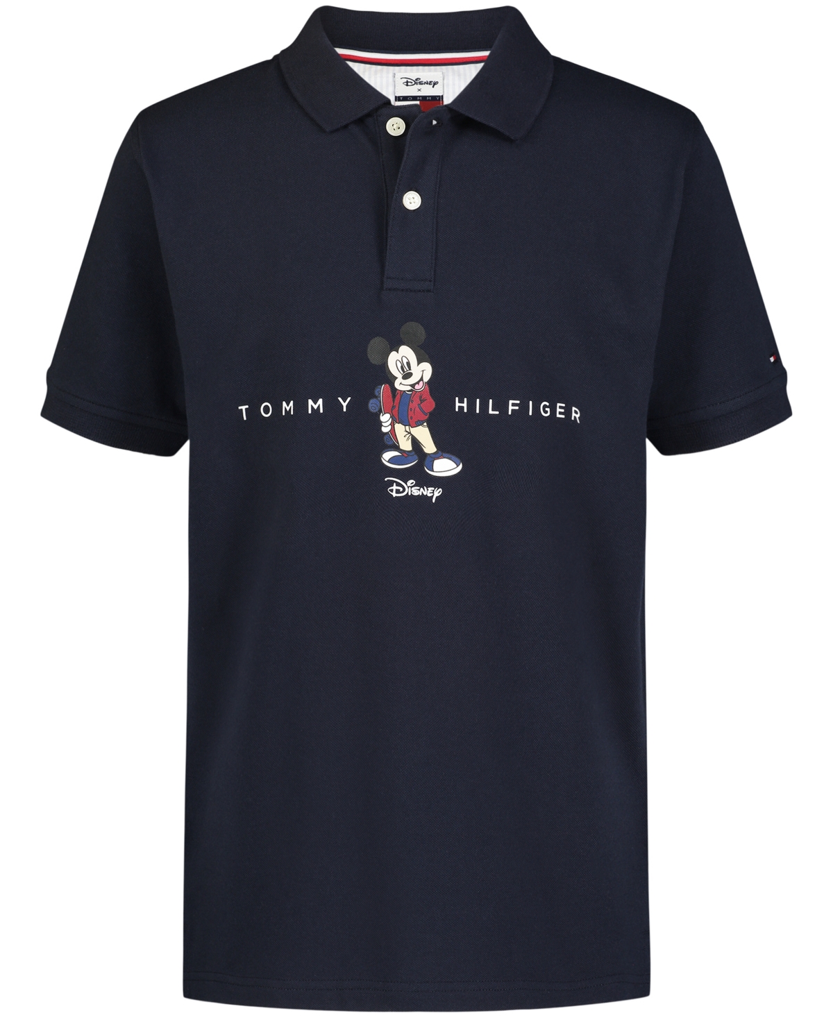 Disney x Tommy Hilfiger Men's Monogram Mickey Mouse Flex Shirt