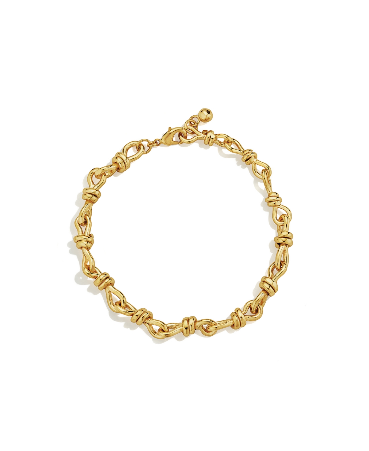 24K Gold-Plated Miji Link Bracelet - Gold