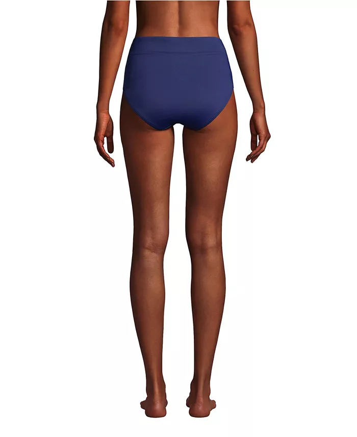 Women's High Waisted Bikini Swim Bottoms - thumbnail 7
