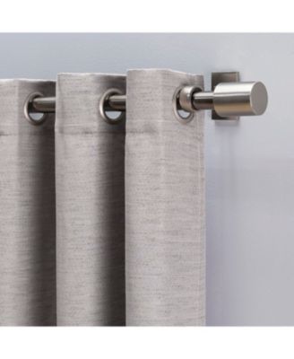 Grasscloth Lined Grommet Curtain Patio Panel w/Wand 110"W x 84"L