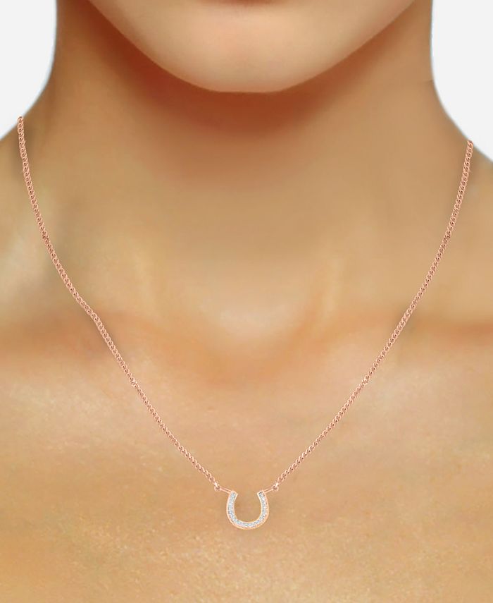 Macy's horseshoe necklace online