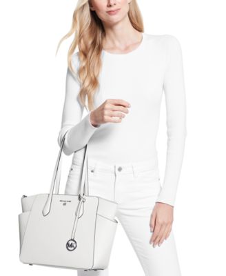 Michael Kors - Marilyn Medium Top-Zip Leather Tote