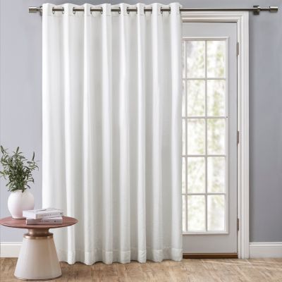 New Castle Lined Grommet Patio Curtain Panel 106"W x 84"L