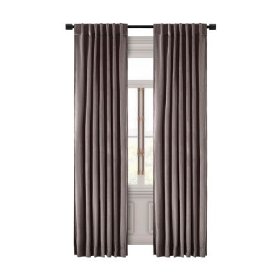 Premium Velvet Rod Pocket With Back Tabs Panel Curtain 50"W x 96"L