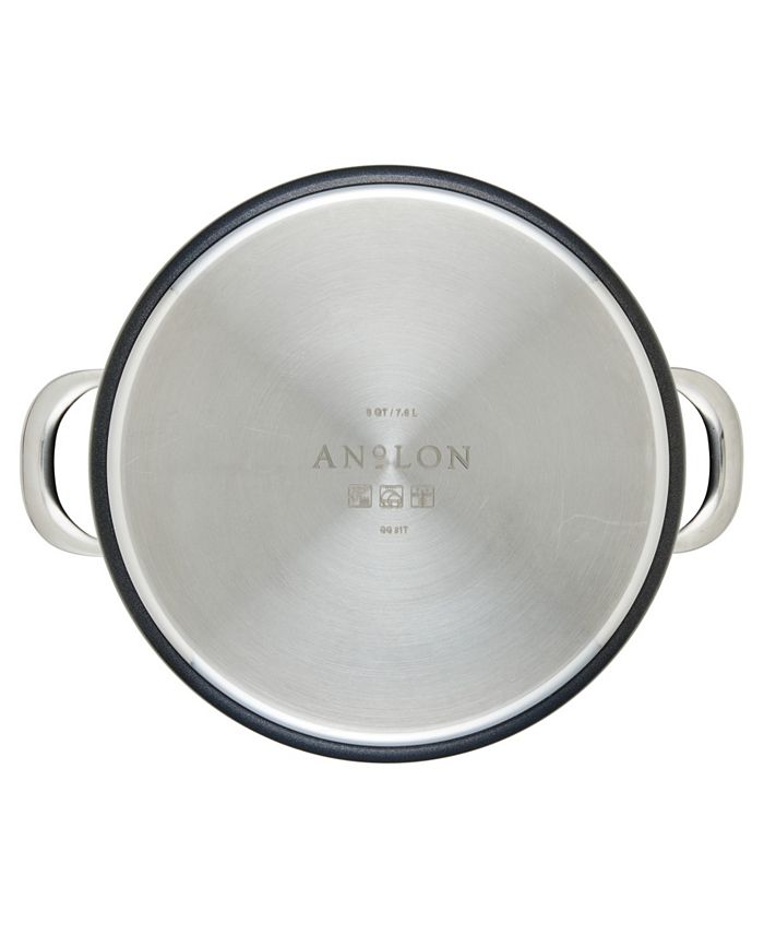 Anolon X Hybrid Nonstick Induction Cookware Set, 10 Piece Macy's