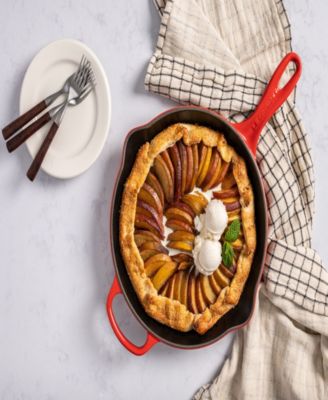 10.25" Enameled Cast Iron Skillet with Helper Handle