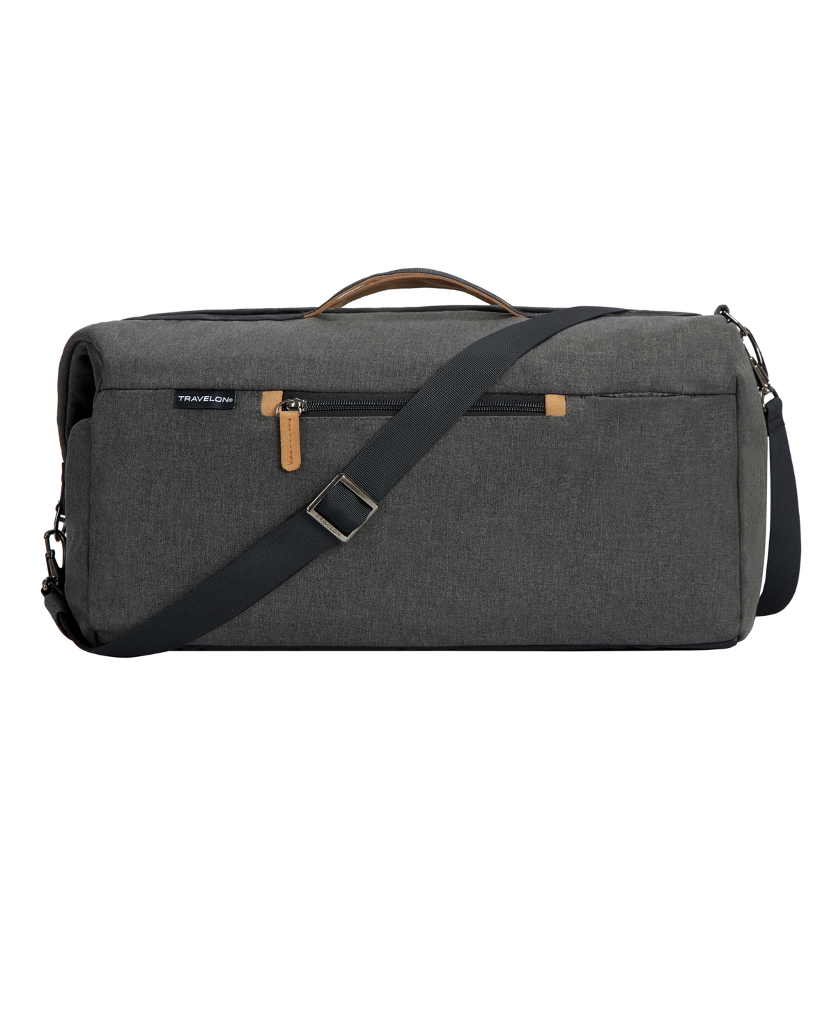 Travelon Transit Carry-on Duffle Backpack In Slate
