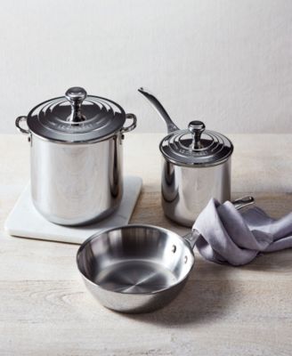 Five Piece Stainless Steel Cookware Set