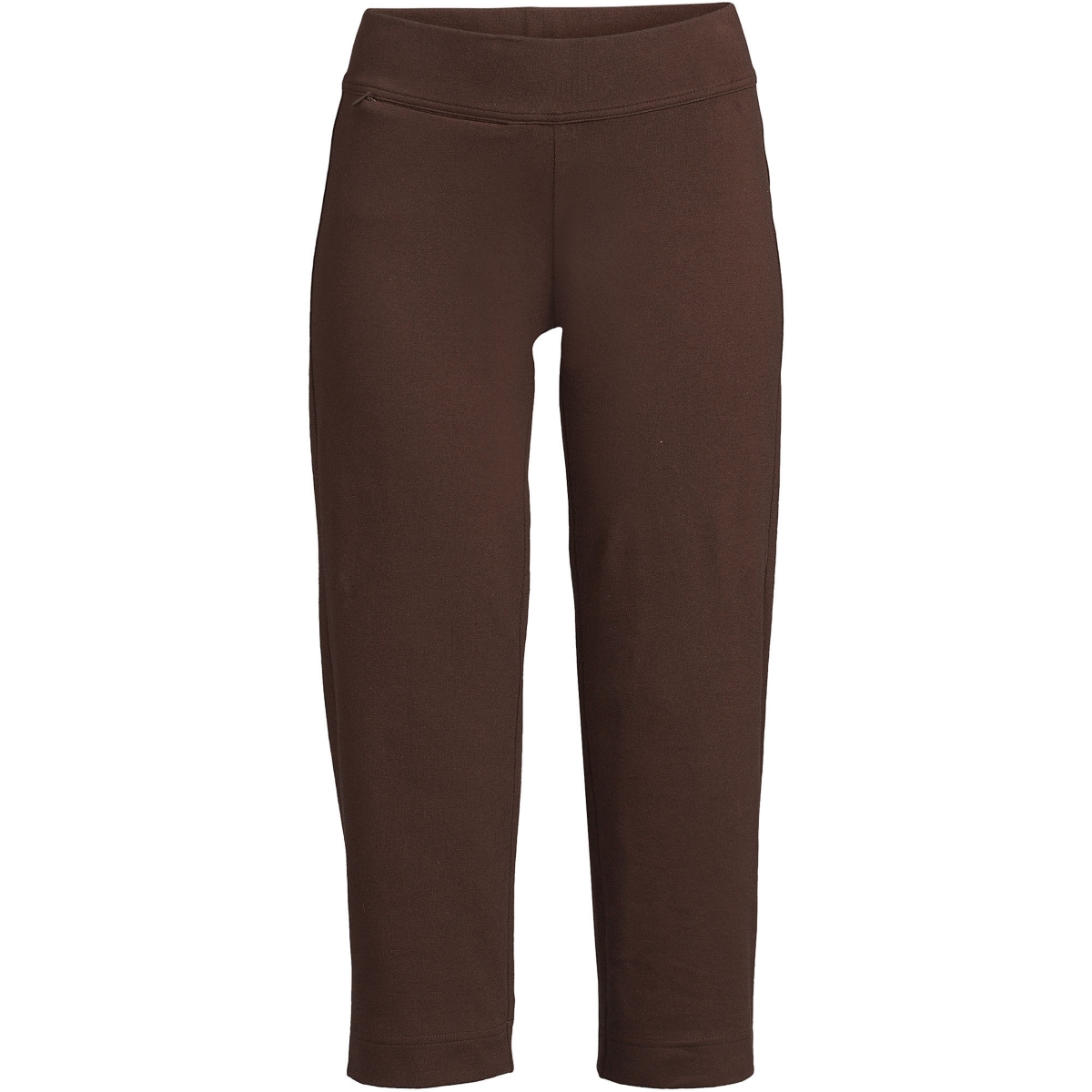Lands' End Women's Tall Active High Rise Soft Performance Refined Tapered  Ankle Pants