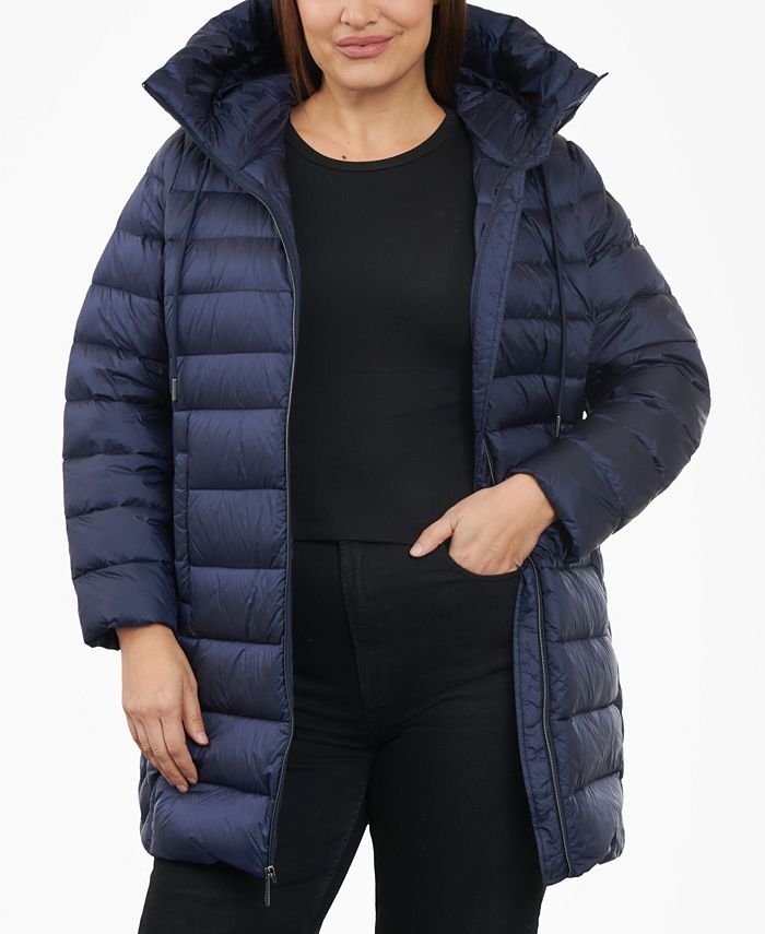 Michael kors packable new arrivals down coat plus size